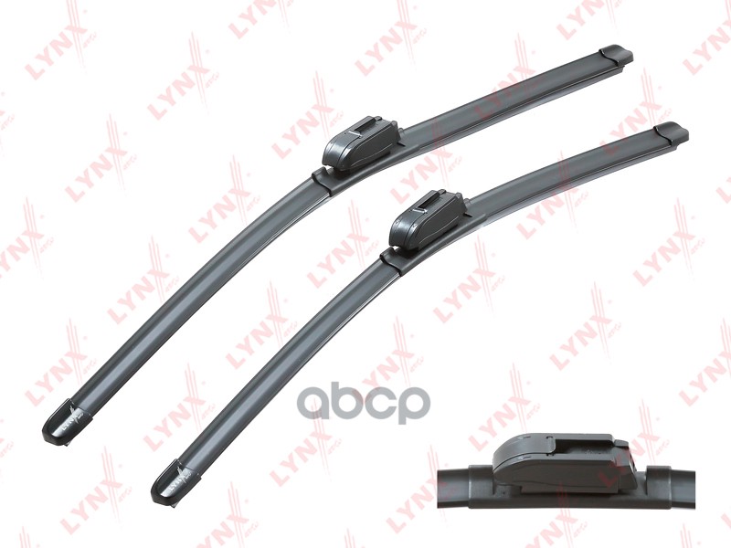 Щетка стеклоочистителя бескаркасная  комплект 550/500мм BMW X3 [E83] 04-11  DAEWOO Leganza [KLAV] 97 LYNXauto арт. xf5550h
