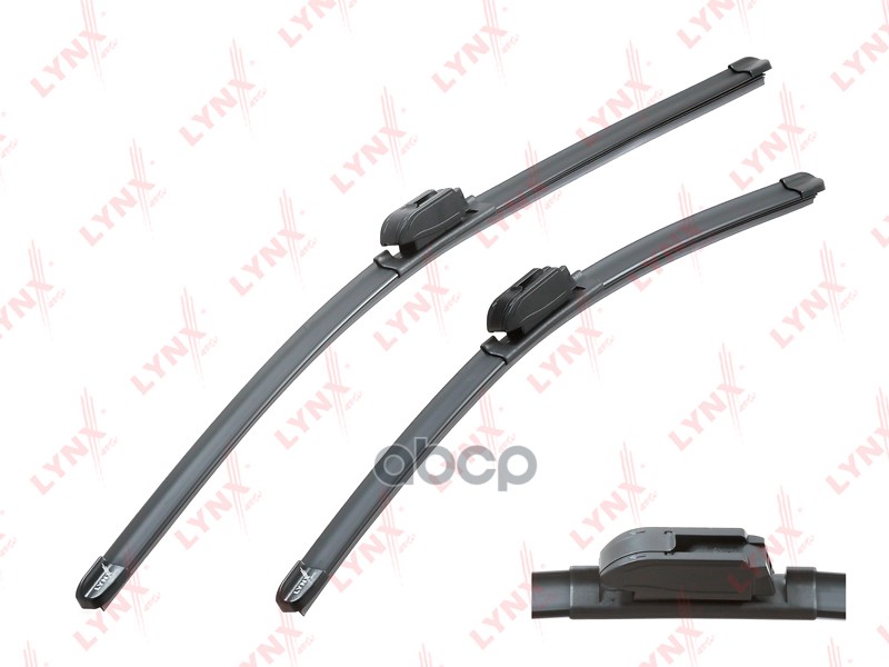 Щетка стеклоочистителя бескаркасная  комплект 600/450мм CHERY Tiggo 5 14>  CHEVROLET Cruze [J300] 09 LYNXauto арт. xf6045h