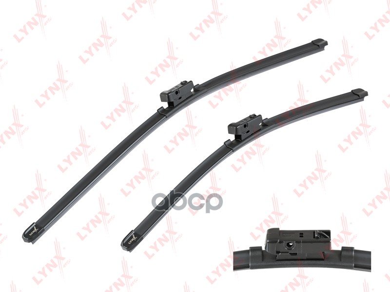 Щетка стеклоочистителя бескаркасная, комплект 600/480мм подходит для SKODA Octavia(5E) 12 / Jetta IV 11 / Passat 10-14 XF6048...