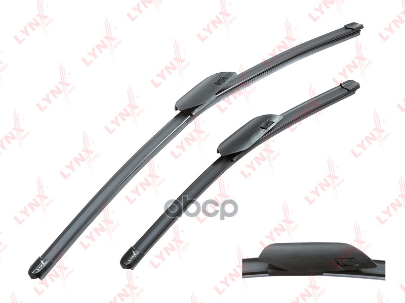 Щетка стеклоочистителя бескаркасная  комплект 650/430мм BMW Serie 1 [F40] 19> / Serie 2 Coupe [F44] LYNXauto арт. xf6543w