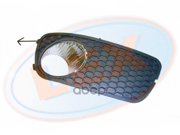 Решетка бампера противотуманной фары правая Lex арт. RB4313