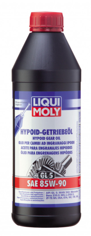 85W-90 Hypoid-Getriebeoil Gl5, 1Л (Мин.транс.масло) LIQUI MOLY арт. 1035