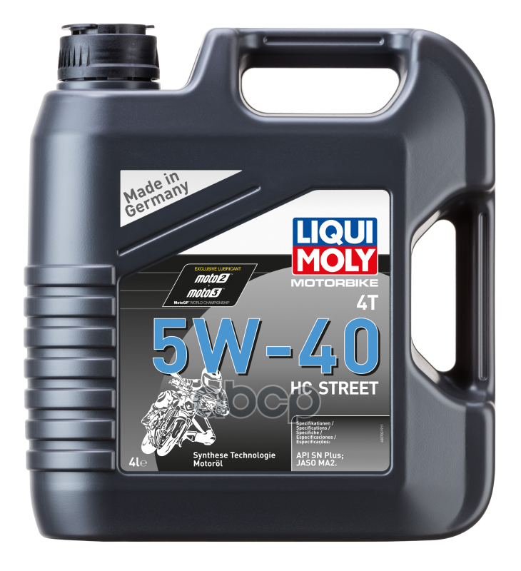 Motorbike 4T 5W-40 Hc Street  (Hc-Синтетическое) New!!! LIQUI MOLY арт. 20751