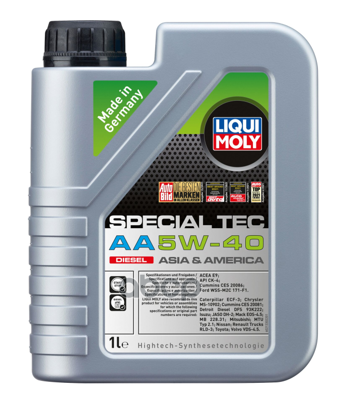 Liqui moly Масло Моторное Special Tec Aa Diesel 5W-40 1L