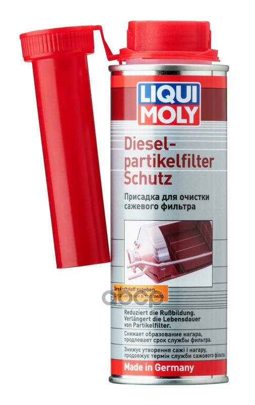 Присадка для очистки саж фильтра Diesel Partikelfilter Schutz 0.25л 2298 LIQUI MOLY арт. 2298