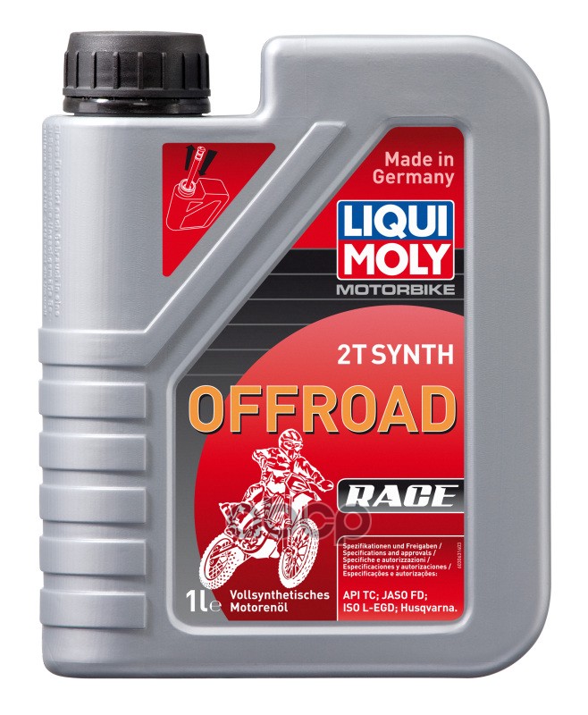 Liquimoly Motorbike 2T Synth Offroad Race (1L)_Синт.масло Моторн.! Д/2-Т. Двигат LIQUI MOLY арт. 3063