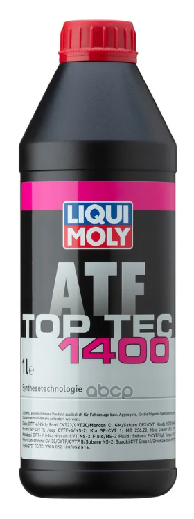 Масло Трансмиссионное Top Tec Atf 1400 Для Вариаторов Cvt (1 Л.) LIQUI MOLY арт. 3662