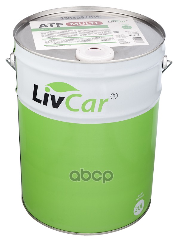 Жидкость трансмиссионная   LivCar MULTI ATF (20л) LivCar арт. lc0405atf-020