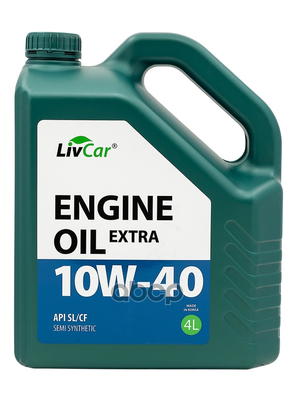 LivCar Масло моторное  LivCar Engine Oil EXTRA 10W-40 API SL/CF (4л)
