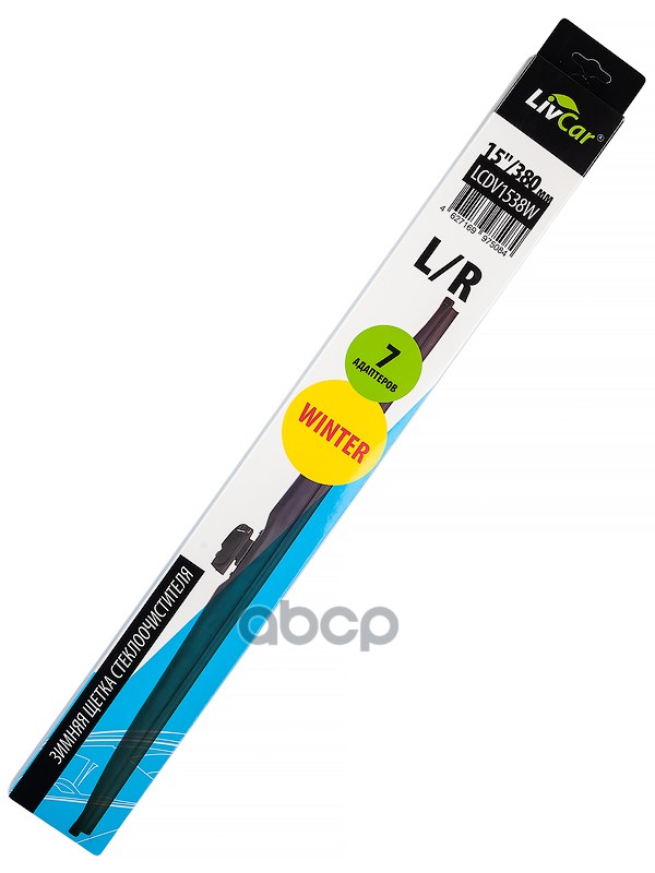 Щетка стеклоочистителя LIVCAR WIPER WINTER LCDV1538W зимняя 15/380 мм LivCar арт. lcdv1538w