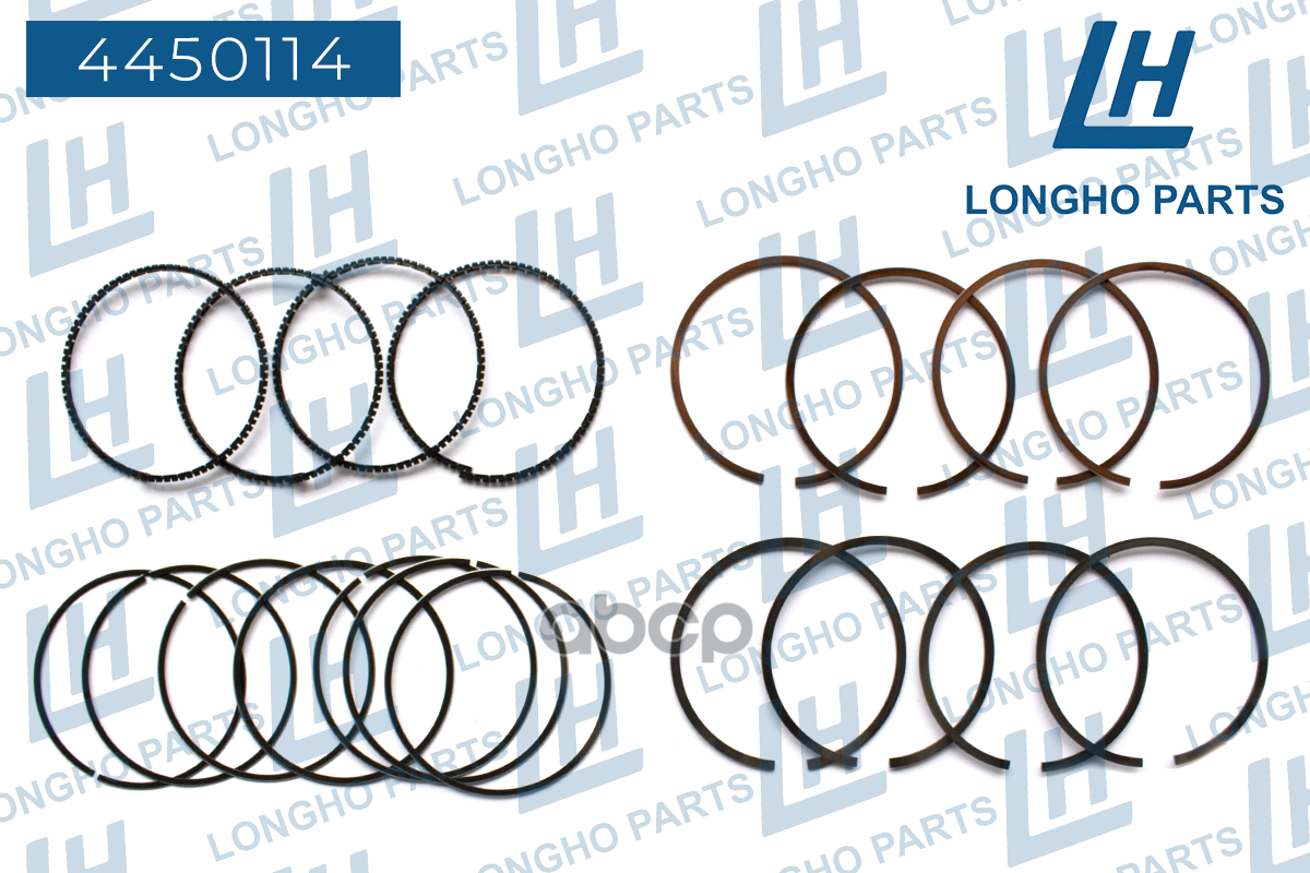Кольца Поршневые (К-Т На Двигатель) 0,50, Диам. 79,48Мм  Gm  93740227 Longho арт. 4450114