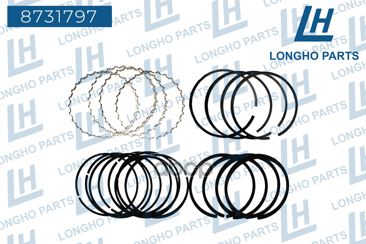 Кольца Поршневые (К-Т На Двигатель) Std  Daewoo Nexia/Nubira/Lanos/Lacetti/ Dia Longho арт. 8731797