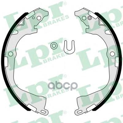 Комплект тормозных колодок 01011 Lpr арт. 01011