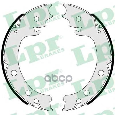 Комплект тормозных колодок 01041 Lpr арт. 01041