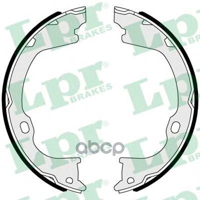 Колодки тормозные барабанные Lpr арт. 01102