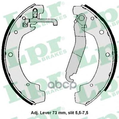 Комплект Тормозных Колодок 04570 Lpr арт. 04570