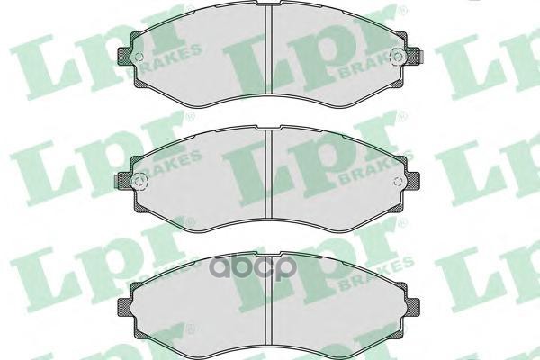 Колодки тормозные дисковые Lpr арт. 05P1209