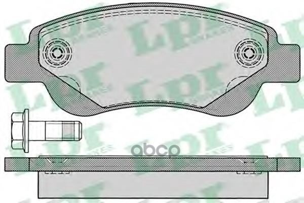 Комплект тормозных колодок 05P1235 Lpr арт. 05P1235
