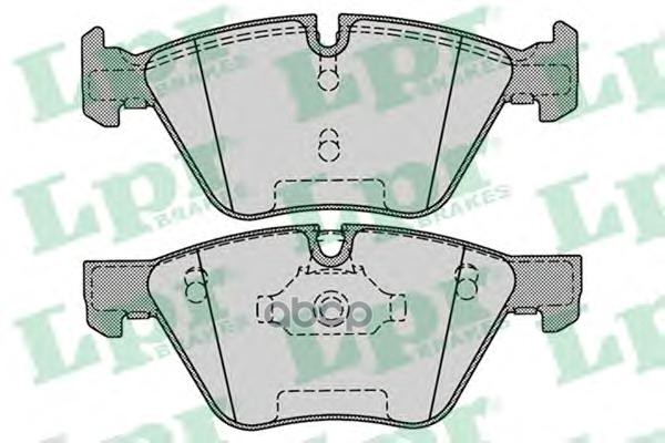 Колодки тормозные дисковые Lpr арт. 05P1271