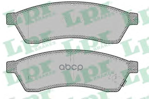 Колодки тормозные дисковые Lpr арт. 05P1320