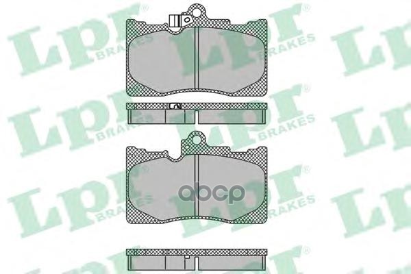 Комплект тормозных колодок 05P1331 Lpr арт. 05P1331
