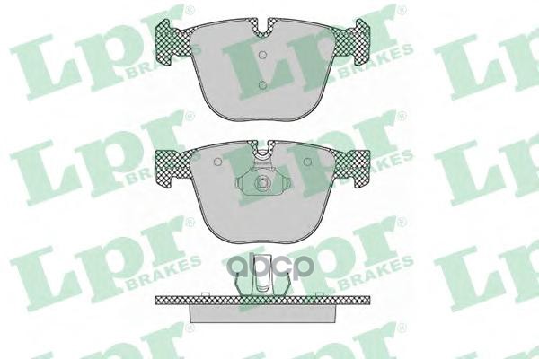 Колодки тормозные дисковые Lpr арт. 05P1367