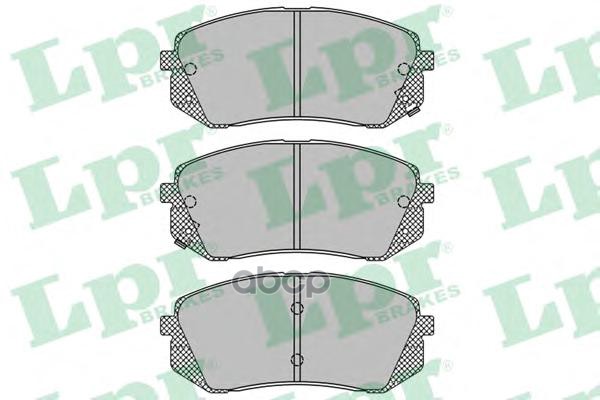 Комплект тормозных колодок 05P1415 Lpr арт. 05P1415