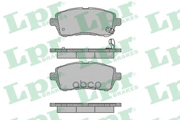 Колодки тормозные дисковые Lpr арт. 05P1464