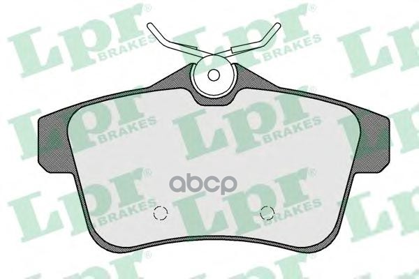 Комплект тормозных колодок 05P1567 Lpr арт. 05P1567