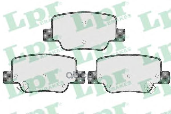 Комплект тормозных колодок 05P1576 Lpr арт. 05P1576