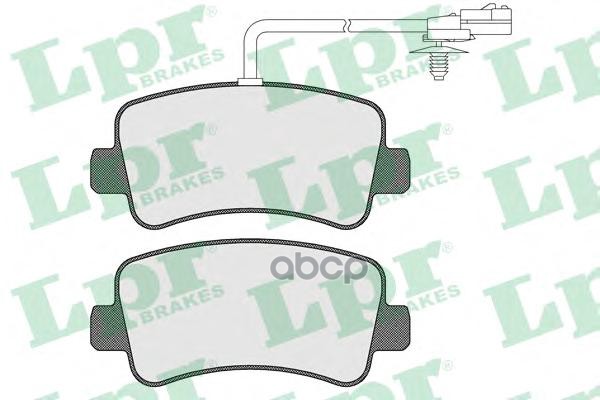 Комплект тормозных колодок 05P1578 Lpr арт. 05P1578