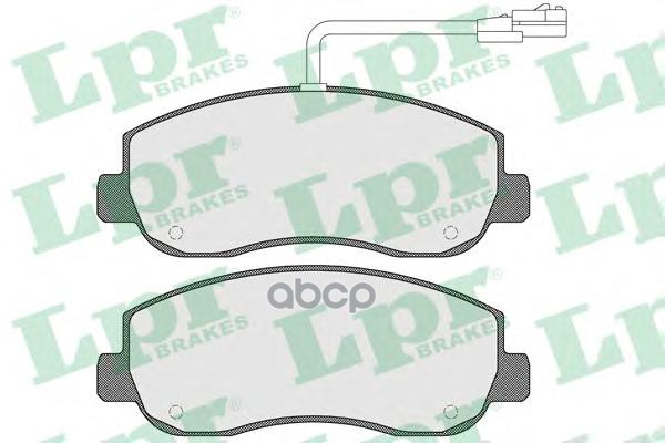 Комплект тормозных колодок 05P1579 Lpr арт. 05P1579