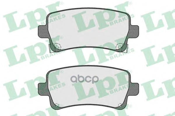Колодки тормозные дисковые Lpr арт. 05P1584