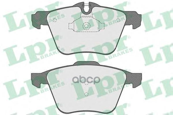 Комплект тормозных колодок 05P1587 Lpr арт. 05P1587