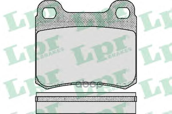 Колодки тормозные дисковые Lpr арт. 05P158