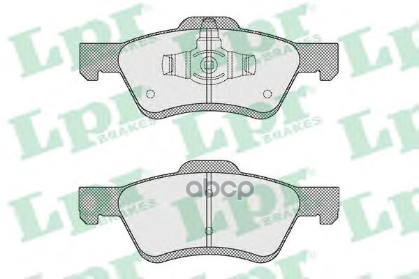 Комплект тормозных колодок 05P1622 Lpr арт. 05P1622