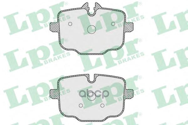 Комплект тормозных колодок 05P1631 Lpr арт. 05P1631