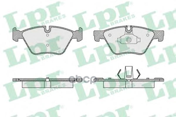 Комплект тормозных колодок 05P1641 Lpr арт. 05P1641