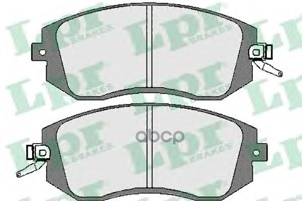 Колодки тормозные дисковые Lpr арт. 05P1729