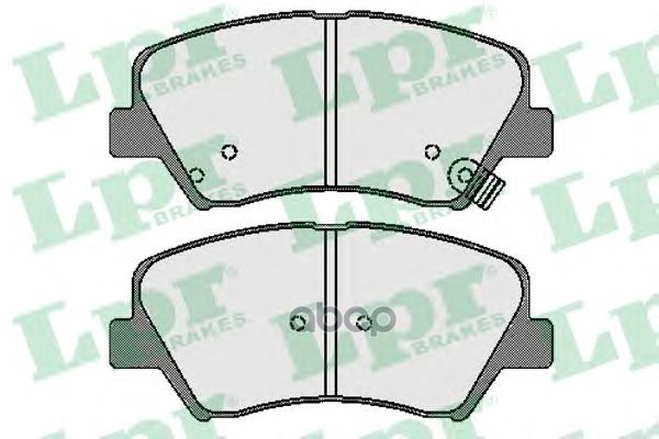 Колодки тормозные дисковые 05P1744 Lpr арт. 05P1744