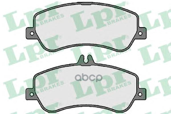 Колодки тормозные дисковые Lpr арт. 05P1762