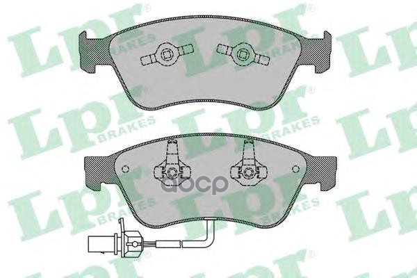 Колодки Тормозные Дисковые 05P1772 Lpr арт. 05P1772