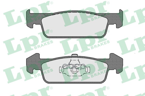 Колодки тормозные дисковые 05P1796 Lpr арт. 05P1796