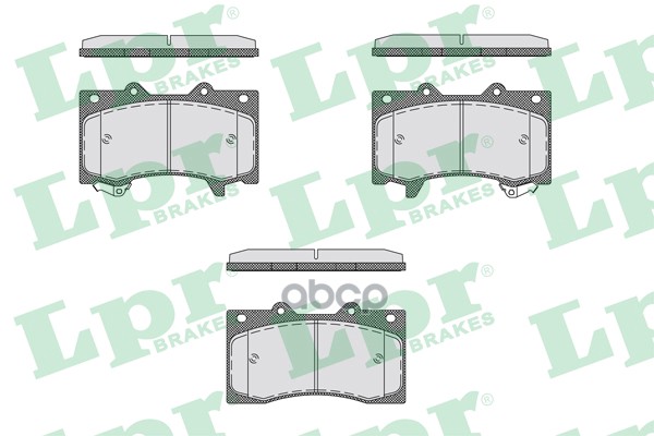 Колодки Тормозные Дисковые Lpr арт. 05P1797