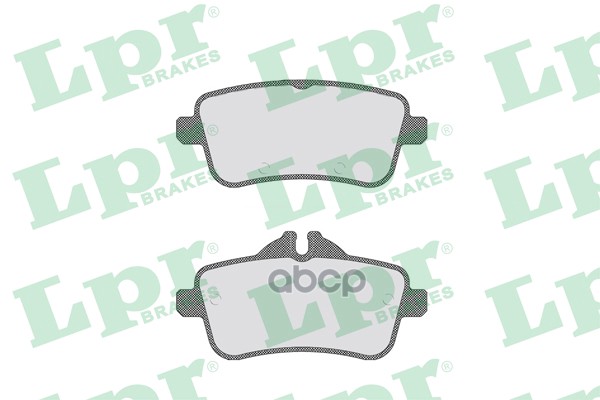 Колодки тормозные дисковые 05P1817 Lpr арт. 05P1817