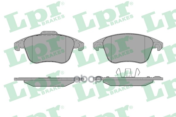 Колодки тормозные дисковые 05P1903 Lpr арт. 05P1903