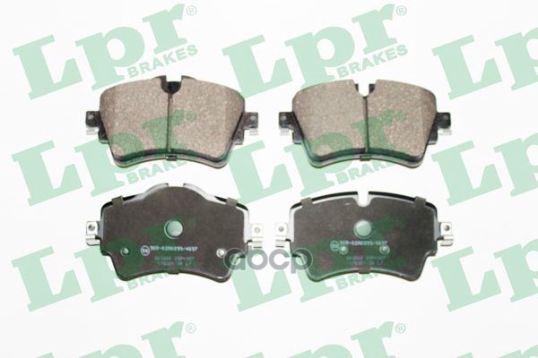 Колодки тормозные дисковые 05P1987 Lpr арт. 05P1987