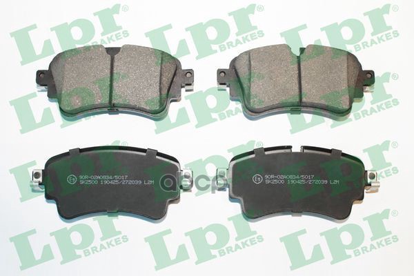 Колодки тормозные AUDI A4Q7 15- задние 05P2039 Lpr арт. 05P2039