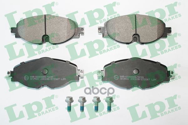 Колодки тормозные дисковые 05P2067 Lpr арт. 05P2067