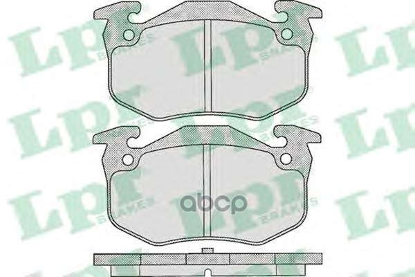 Колодки торм. дисковые Lpr арт. 05p307